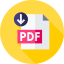 icono descargar pdf - Aluminis Montper